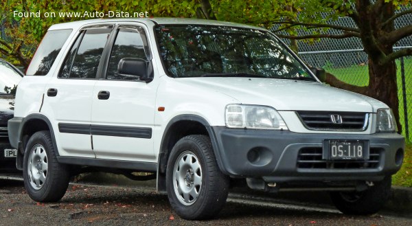 المواصفات والتفاصيل التقنية الكاملة 1999 Honda CR-V I (RD) 2.0 16V (147 Hp)