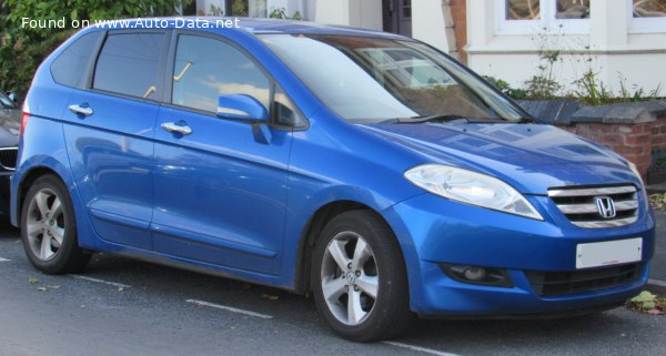 المواصفات والتفاصيل التقنية الكاملة 2004 Honda FR-V/Edix 2.0 i-VTEC 16V (155 Hp)