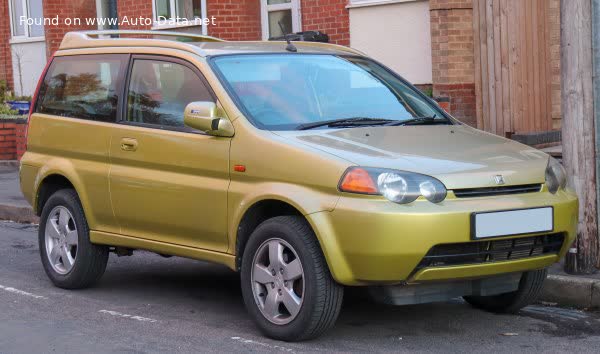 المواصفات والتفاصيل التقنية الكاملة 1999 Honda HR-V (Gh) 1.6i 16V (105 Hp)