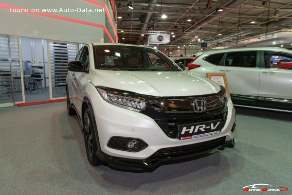 Full specifications and technical details 2019 Honda HR-V II (facelift 2018) Sport 1.5 VTEC TURBO (182 Hp) CVT