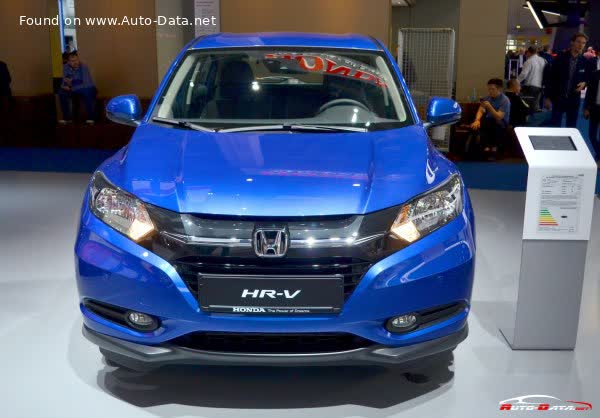 Vollständige Spezifikationen und technische Details 2015 Honda HR-V II 1.6 i-DTEC (120 Hp)