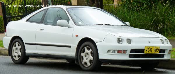 Vollständige Spezifikationen und technische Details 1995 Honda Integra III (DC2) 1.8i (142 Hp)