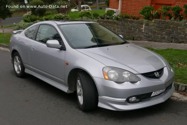 المواصفات والتفاصيل التقنية الكاملة 2001 Honda Integra IV (DC5) 2.0 (160 Hp) Automatic