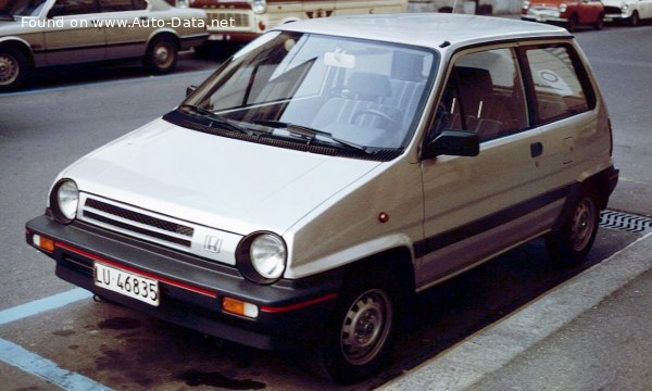 المواصفات والتفاصيل التقنية الكاملة 1984 Honda Jazz (AA) 1.2 (54 Hp)