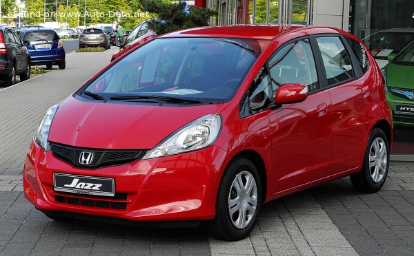 Full specifications and technical details 2011 Honda Jazz II (facelift 2011) 1.4 i-VTEC (99 Hp) CVT