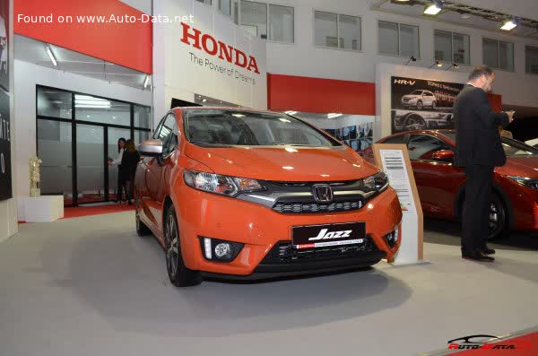 Full specifications and technical details 2015 Honda Jazz III 1.3 i-VTEC (102 Hp) Automatic