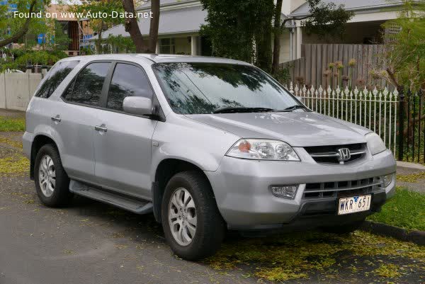 Full specifications and technical details 2003 Honda MDX 3.5 i V6 LS (243 Hp)