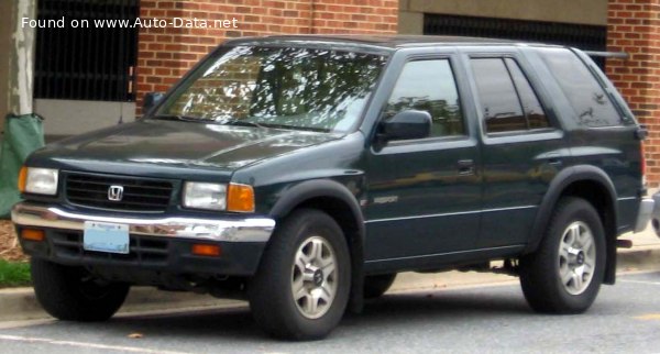 المواصفات والتفاصيل التقنية الكاملة 1993 Honda Passport I 3.2i V6 24V (177 Hp) 4WD