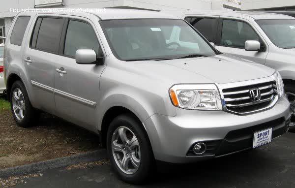 Full specifications and technical details 2012 Honda Pilot II (facelift 2012) 3.5 V6 (253 Hp) Automatic