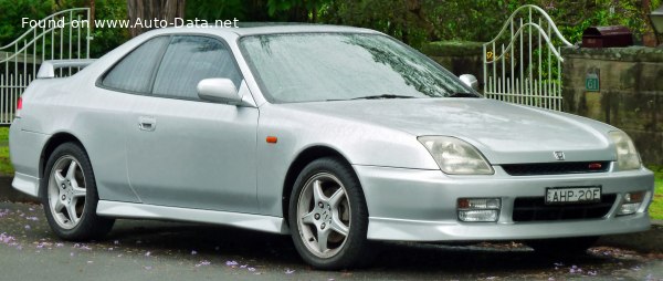 Full specifications and technical details 1998 Honda Prelude V (BB) 2.2 i 16V (200 Hp)