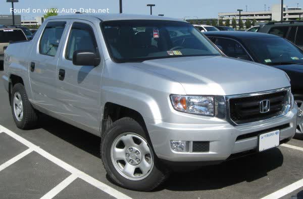 المواصفات والتفاصيل التقنية الكاملة 2009 Honda Ridgeline I (facelift 2009) 3.5 V6 24V (250 Hp) 4WD Automatic