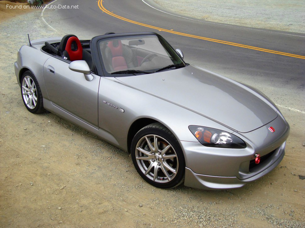 Full specifications and technical details 2004 Honda S2000 (AP1, facelift 2004) 2.2 (242 Hp)