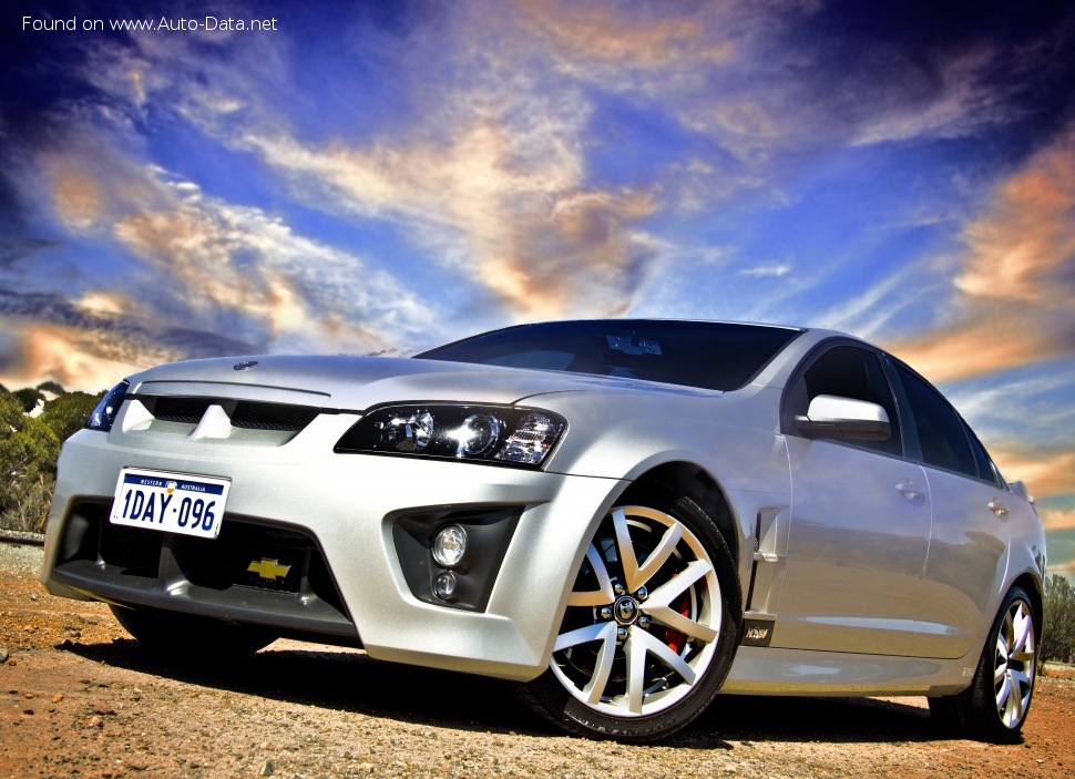 Full specifications and technical details 2006 HSV Clubsport (VE) R8 6.0 V8 (418 Hp)