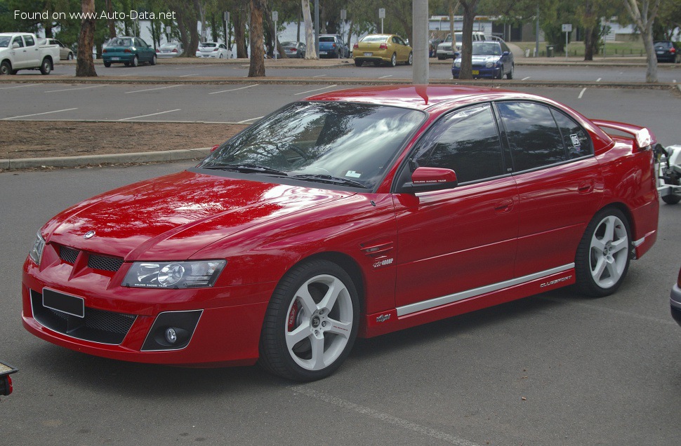 Full specifications and technical details 2004 HSV Clubsport (VZ) R8 6.0 V8 (404 Hp) Automatic