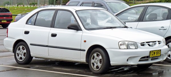 المواصفات والتفاصيل التقنية الكاملة 2003 Hyundai Accent Hatchback II 1.5 CRDi (82 Hp)