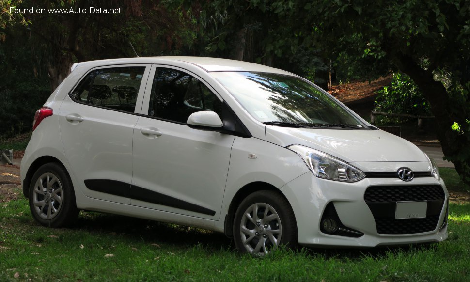 Full specifications and technical details 2017 Hyundai Grand i10 II (facelift 2017) 1.2 VTVT (83 Hp)