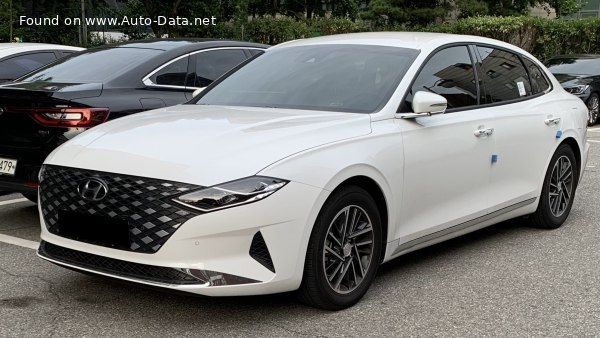 المواصفات والتفاصيل التقنية الكاملة 2019 Hyundai Grandeur/Azera VI (IG, facelift 2019) 2.4 Theta II MPi (200 Hp) Hybrid Automatic