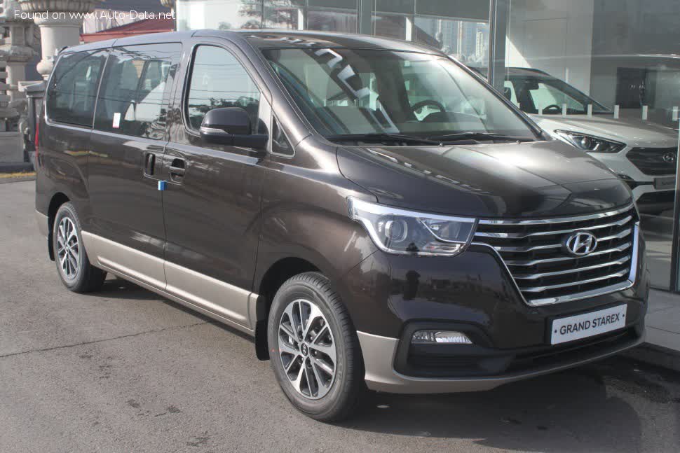 Spécifications complètes et détails techniques 2018 Hyundai H-1 II/Grand Starex (facelift 2018) 2.5 D (175 Hp) 4WD Automatic