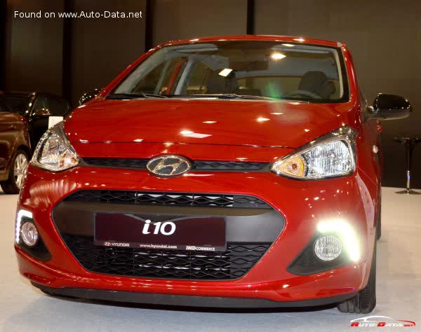 Vollständige Spezifikationen und technische Details 2013 Hyundai i10 II 1.0 16V (67 Hp)