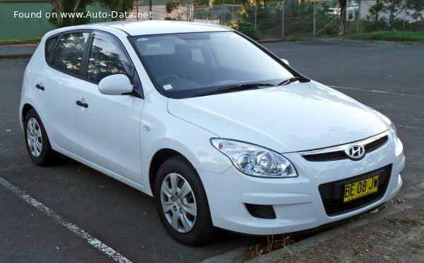 المواصفات والتفاصيل التقنية الكاملة 2007 Hyundai i30 I 2.0 CRDi (140 Hp)