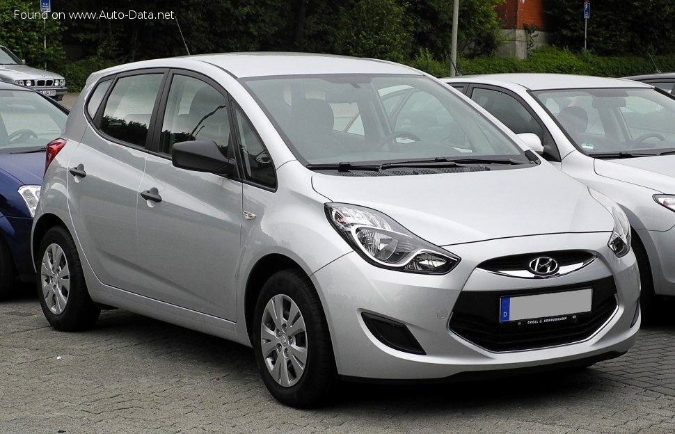 المواصفات والتفاصيل التقنية الكاملة 2010 Hyundai ix20 1.6i (125 Hp) Automatic