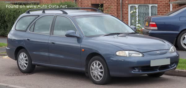 Full specifications and technical details 1996 Hyundai Lantra Combi 1.5 12V (88 Hp)