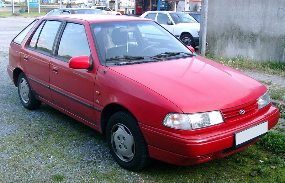 Full specifications and technical details 1990 Hyundai Pony/excel Hatchback (X-2) 1.5 i (84 Hp)