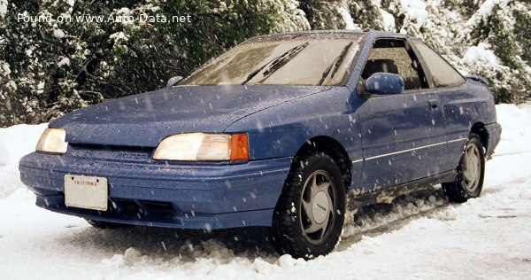 المواصفات والتفاصيل التقنية الكاملة 1993 Hyundai S-Coupe (SLC) 1.5 i (90 Hp) Automatic