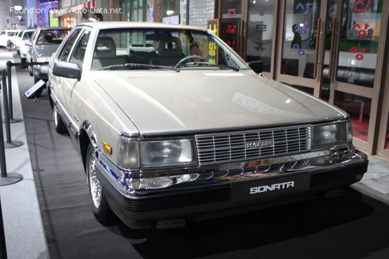 Full specifications and technical details 1985 Hyundai Sonata I (Y) 2.0i (110 Hp) Automatic