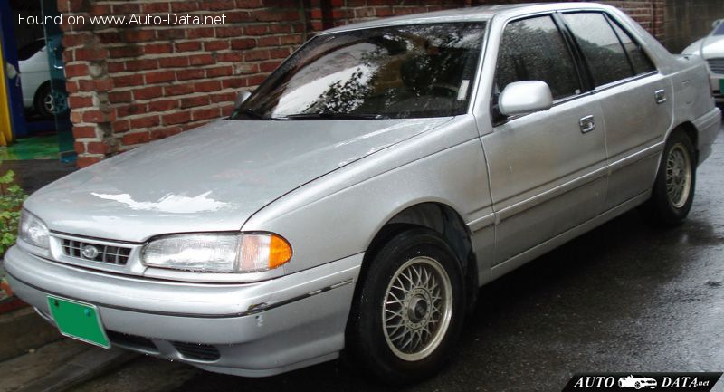 المواصفات والتفاصيل التقنية الكاملة 1992 Hyundai Sonata II (Y2, facelift 1991) 3.0 GLS V6 (146 Hp) Automatic