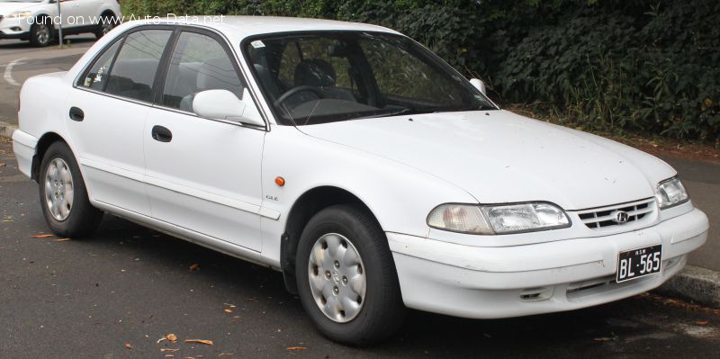 المواصفات والتفاصيل التقنية الكاملة 1993 Hyundai Sonata III (Y3) 1.8 (98 Hp)