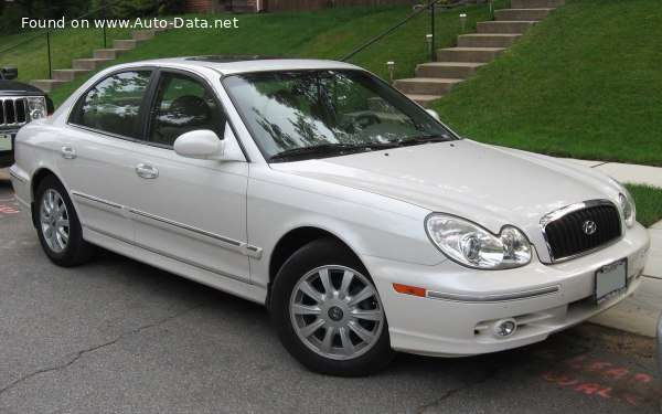 المواصفات والتفاصيل التقنية الكاملة 2001 Hyundai Sonata IV (EF, facelift 2001) 2.7 V6 GLS (173 Hp) Automatic