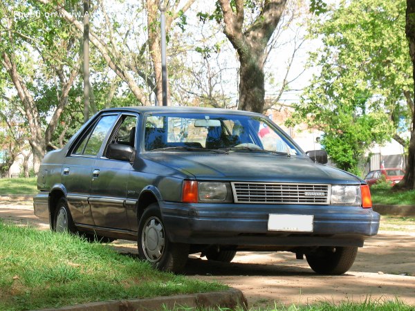 Vollständige Spezifikationen und technische Details 1983 Hyundai Stellar 1.4 (92 Hp)