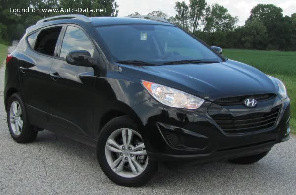 Full specifications and technical details 2009 Hyundai Tucson II 2.4 (176 Hp) SHIFTRONIC