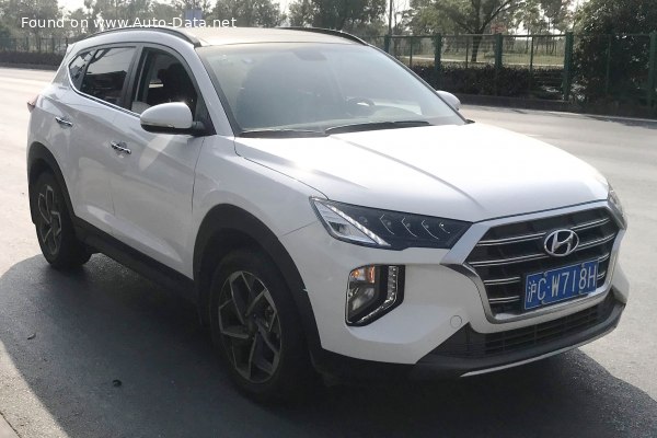 Full specifications and technical details 2019 Hyundai Tucson III (facelift 2019, China) 280 TGDi (130 Hp) DCT