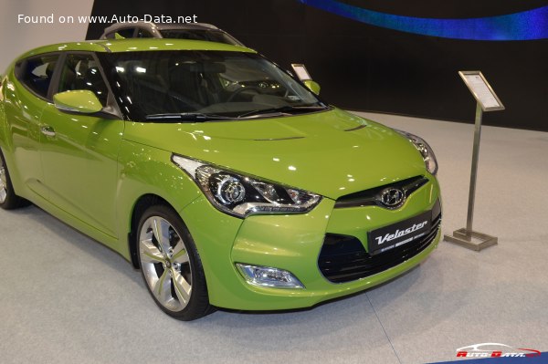 المواصفات والتفاصيل التقنية الكاملة 2011 Hyundai Veloster 1.6 GDI (140 Hp) Automatic