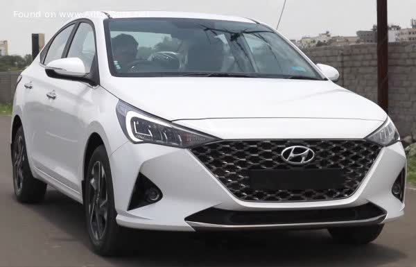 Full specifications and technical details 2020 Hyundai Verna V (facelift 2020) 1.5 MPi (115 Hp)
