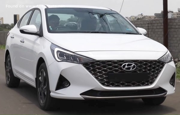 Full specifications and technical details 2020 Hyundai Verna V (facelift 2020) 1.5 CRDi (115 Hp) Automatic