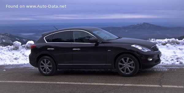 Full specifications and technical details 2007 Infiniti EX 37 3.7i V6 (320 Hp) 4WD Automatic