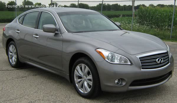 Spécifications complètes et détails techniques 2011 Infiniti M IV (Y51) M35h V6 (360 Hp) Hybrid Automatic