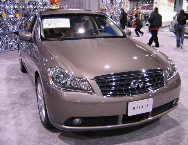 المواصفات والتفاصيل التقنية الكاملة 2008 Infiniti M III (Y50) 35 i V6 24V (303 Hp)