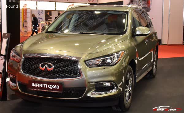 Full specifications and technical details 2017 Infiniti QX60 I (L50, facelift 2016) 3.5 V6 (295 Hp) AWD Automatic