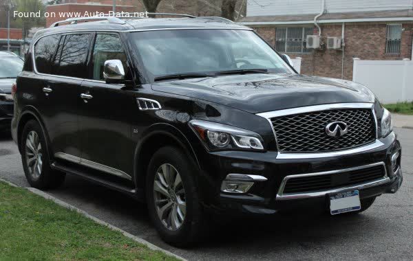 المواصفات والتفاصيل التقنية الكاملة 2014 Infiniti QX80 (Z62) 5.6 V8 (405 Hp) AWD Automatic
