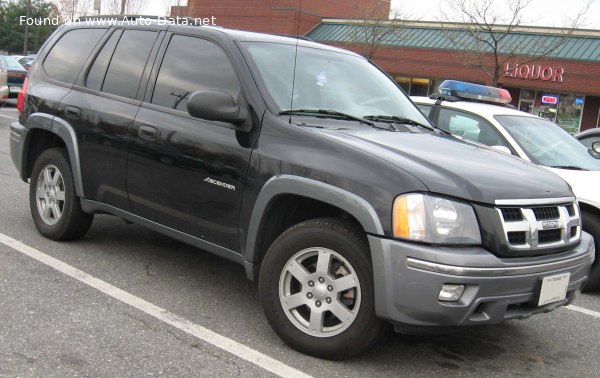 Vollständige Spezifikationen und technische Details 2005 Isuzu Ascender 5.3 i V8 4WD (304 Hp)