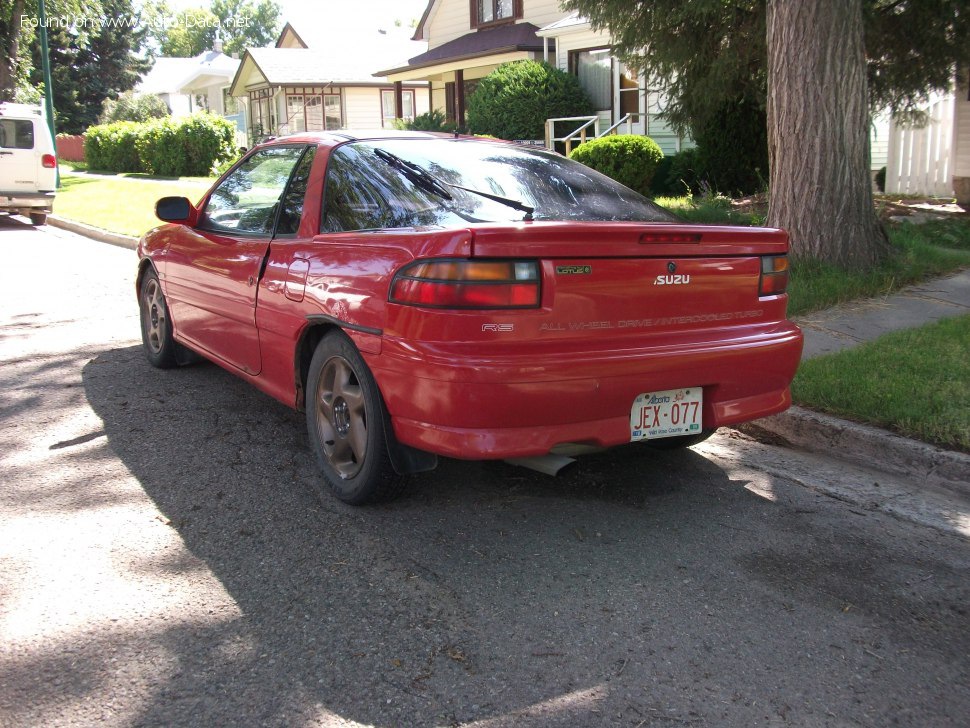 Full specifications and technical details 1990 Isuzu Impulse Coupe 1.6 i 12V (95 Hp) Automatic