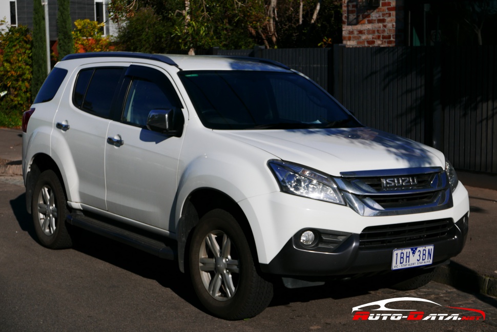 المواصفات والتفاصيل التقنية الكاملة 2013 Isuzu MU-X (RF10) 3.0d (177 Hp) 4x4