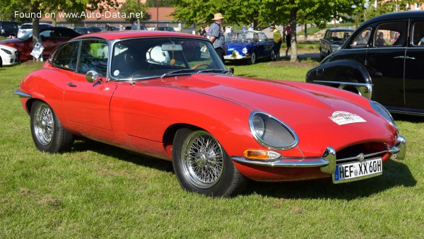 المواصفات والتفاصيل التقنية الكاملة 1964 Jaguar E-Type 4.2 (Series 1) (265 Hp)