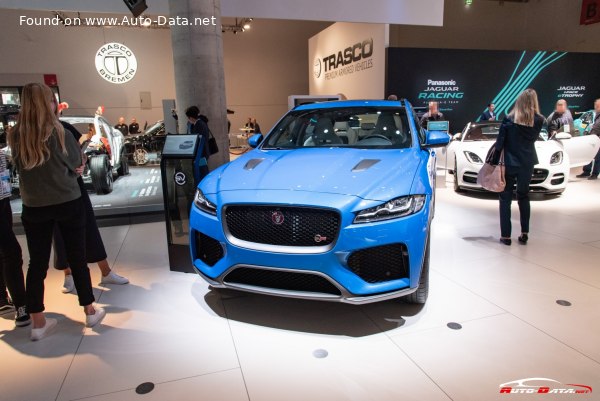 المواصفات والتفاصيل التقنية الكاملة 2018 Jaguar F-Pace SVR 5.0 V8 (550 Hp) AWD Automatic