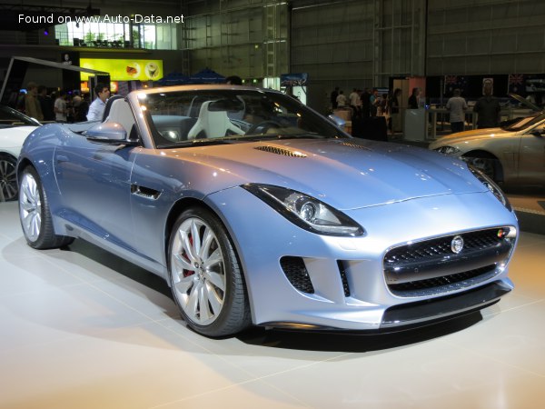 Full specifications and technical details 2016 Jaguar F-type Convertible SVR 5.0 V8 (575 Hp) AWD Automatic