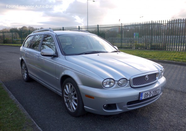 Full specifications and technical details 2003 Jaguar X-Type Estate 3.0 i V6 24V Sport (231 Hp)